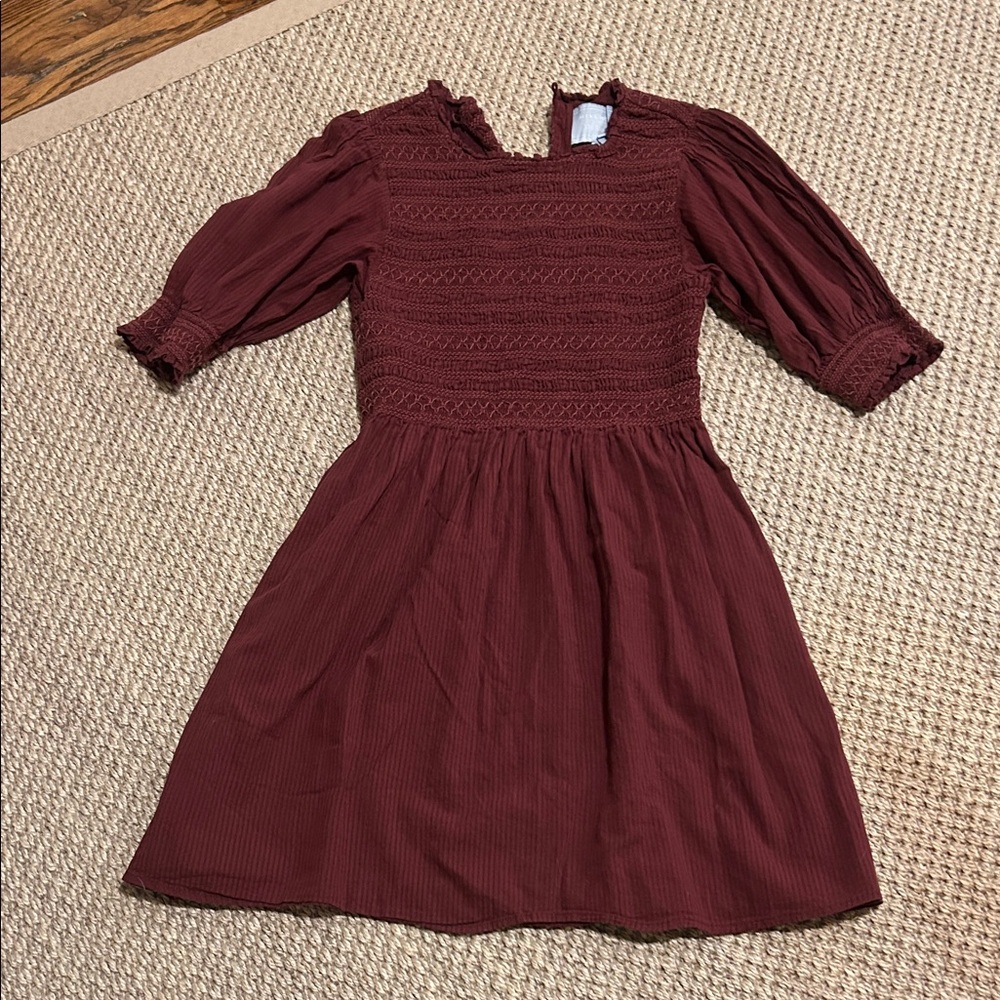 Hill House Burgundy Vivi Nap Dress